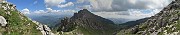 74 Salendo a Cima Croce bella vista in Cima Alben